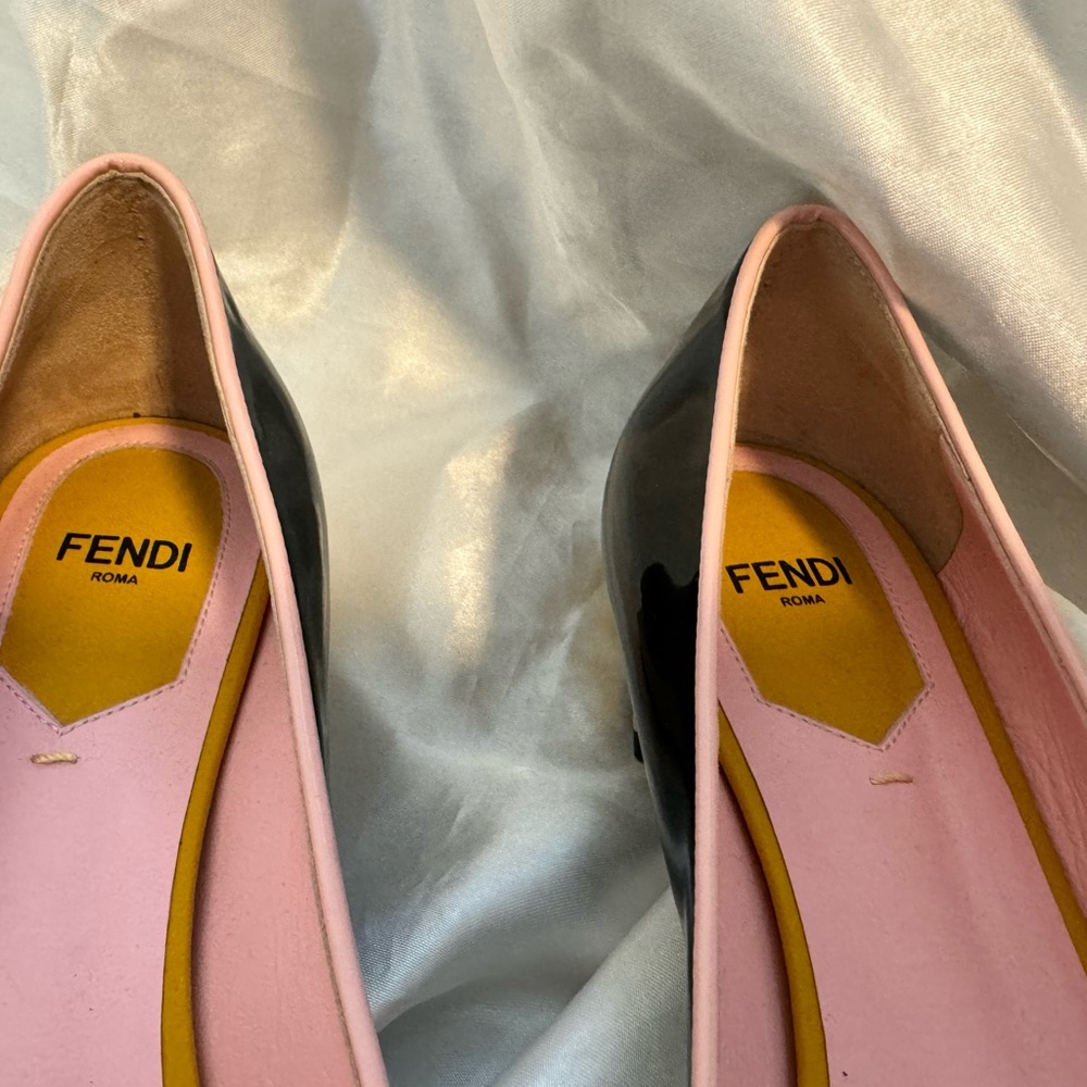 Fendi Black Patent Pumps - Picture 6 of 11